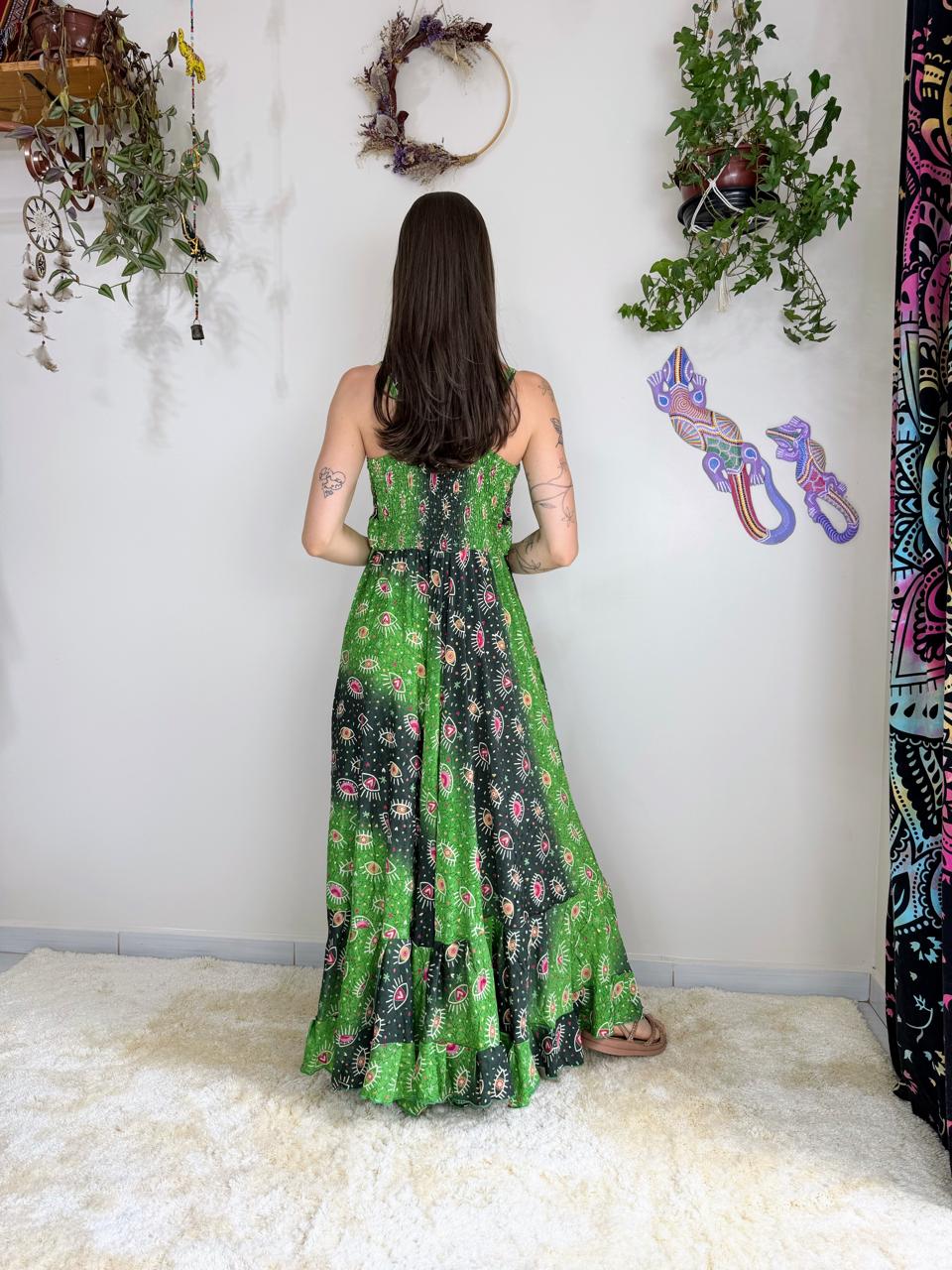 Vestido Indiano Camomila Místico (2) - Imagem 5