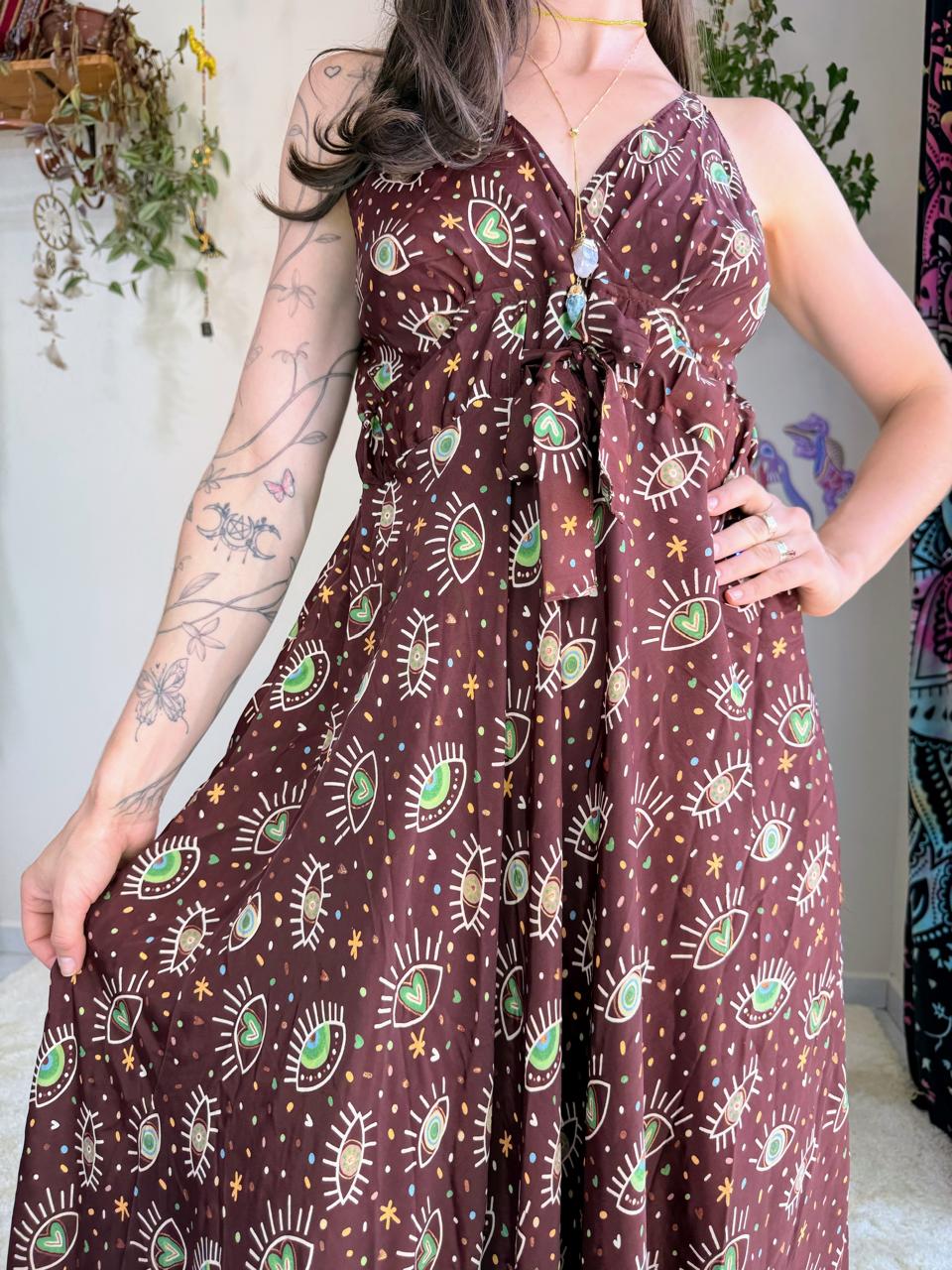 Vestido Indiano Camomila Místico (3) - Imagem 4