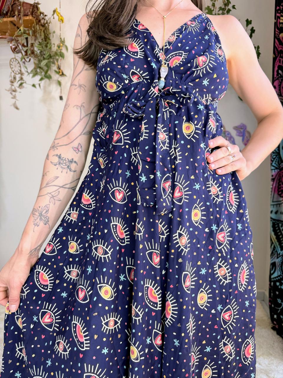 Vestido Indiano Camomila Místico (1) - Imagem 4