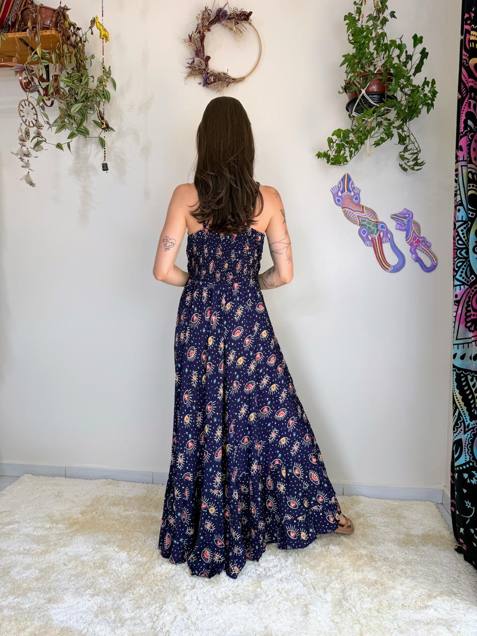Vestido Indiano Camomila Místico (1) - Imagem 5