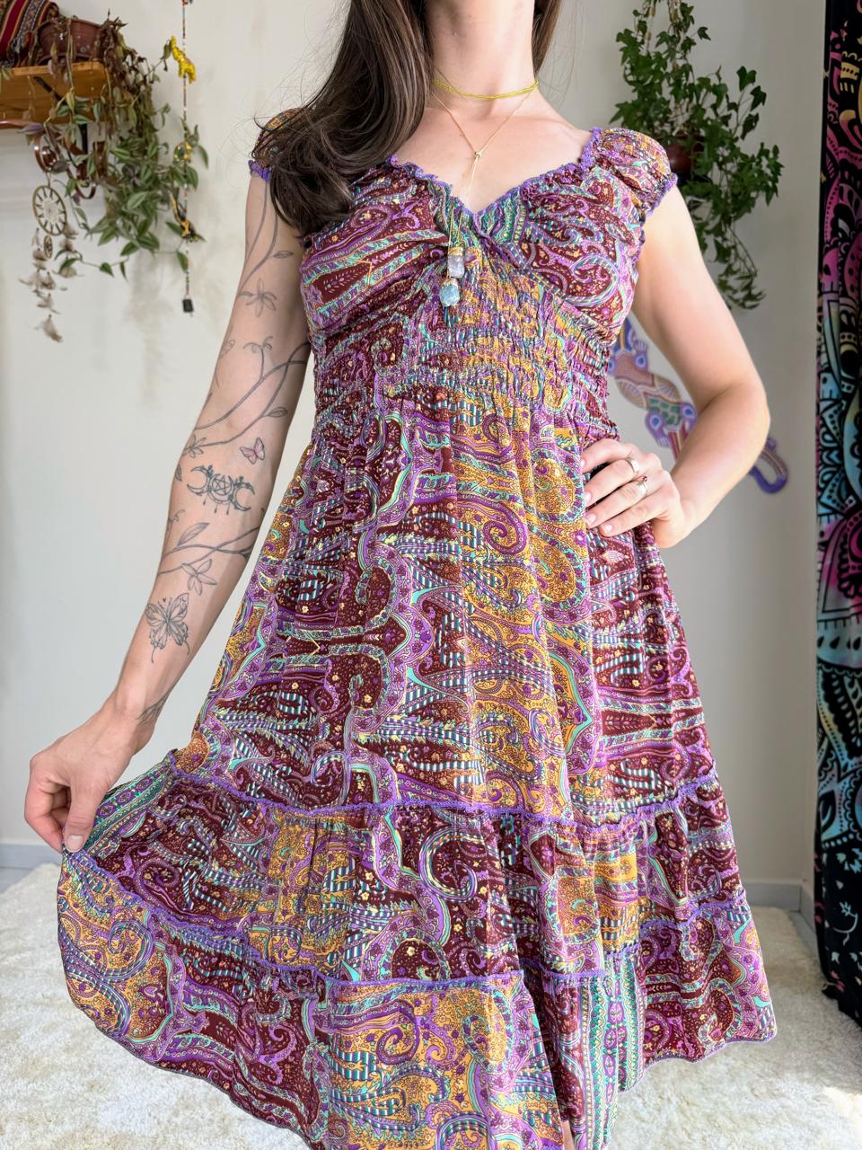 Vestido Indiano Madalena Curto (2) - Imagem 4