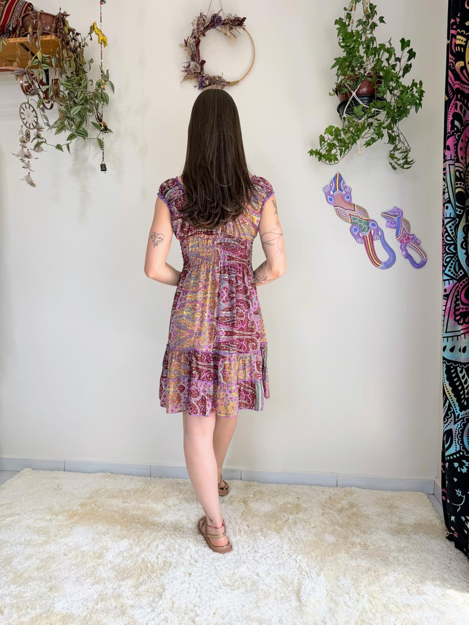 Vestido Indiano Madalena Curto (2) - Imagem 5