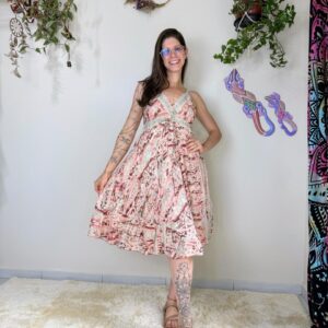 Vestido Indiano Camomila Curto (1)