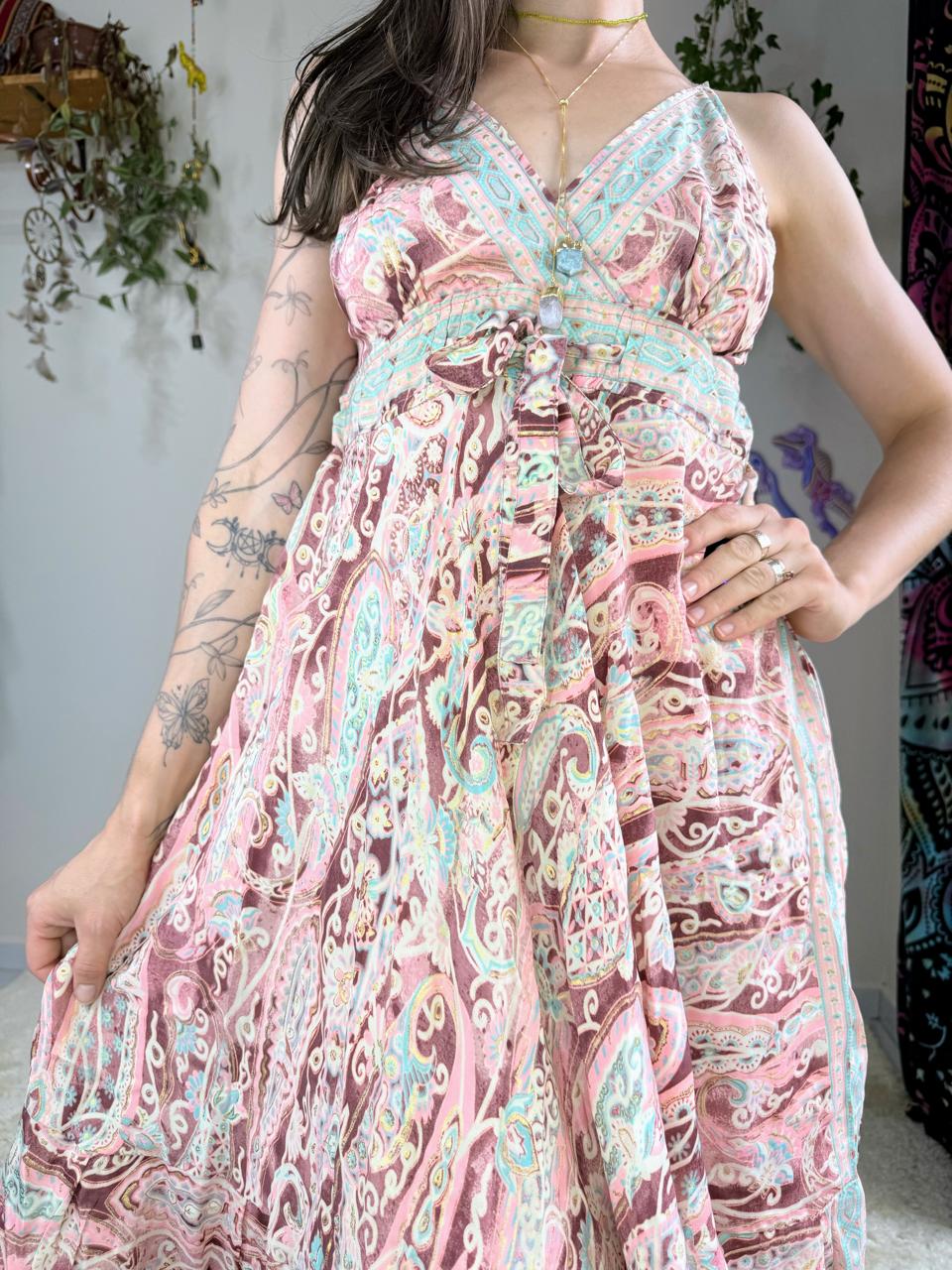 Vestido Indiano Camomila Curto (1) - Imagem 4